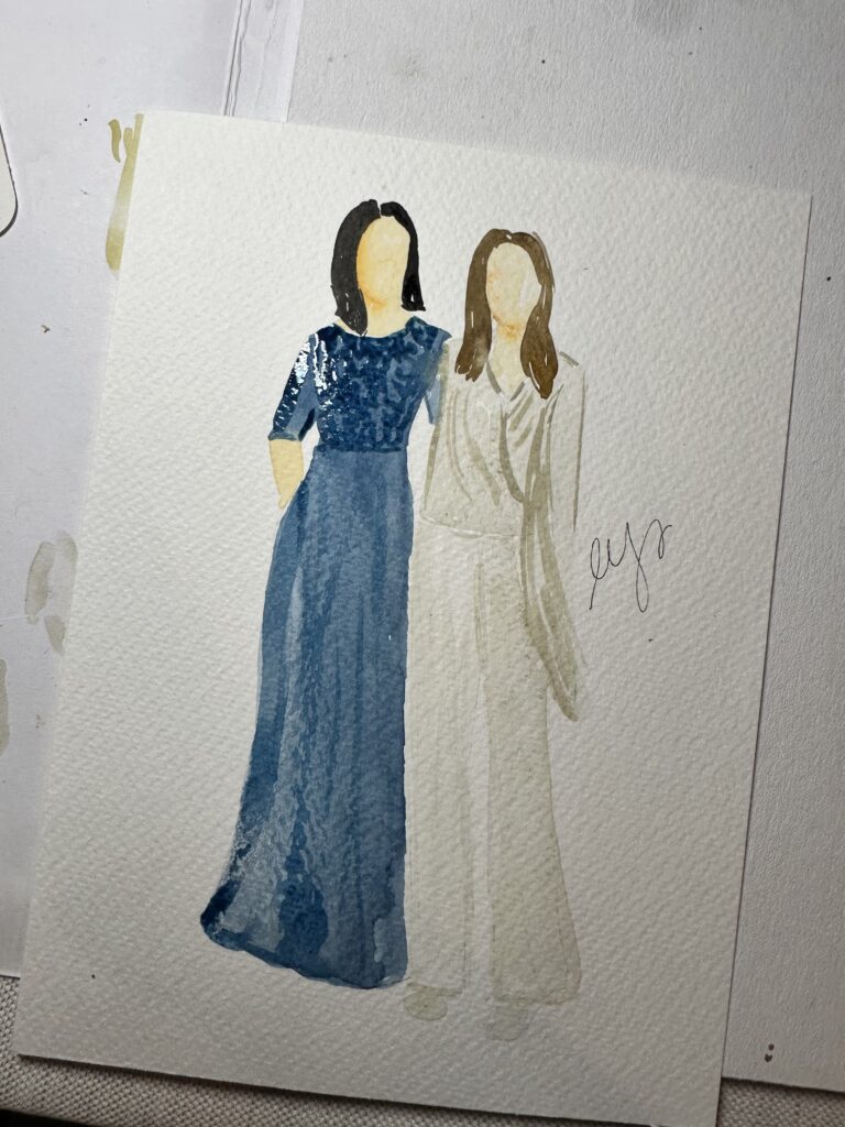 live wedding painter italy