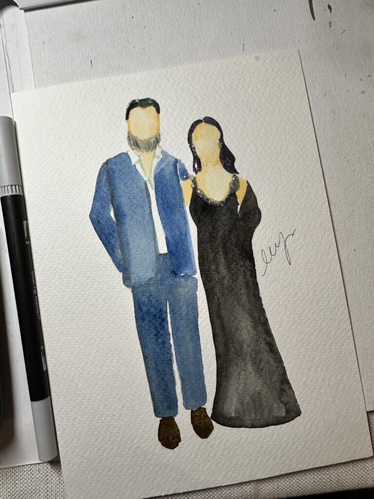 live wedding painter italy