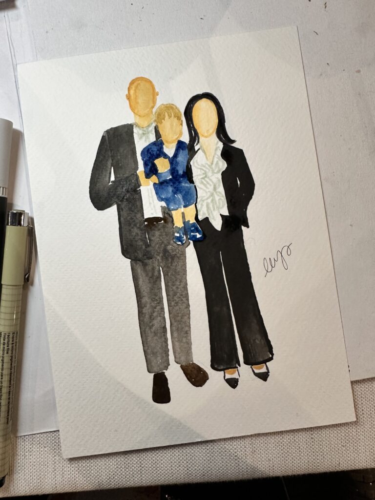 live wedding painter italy