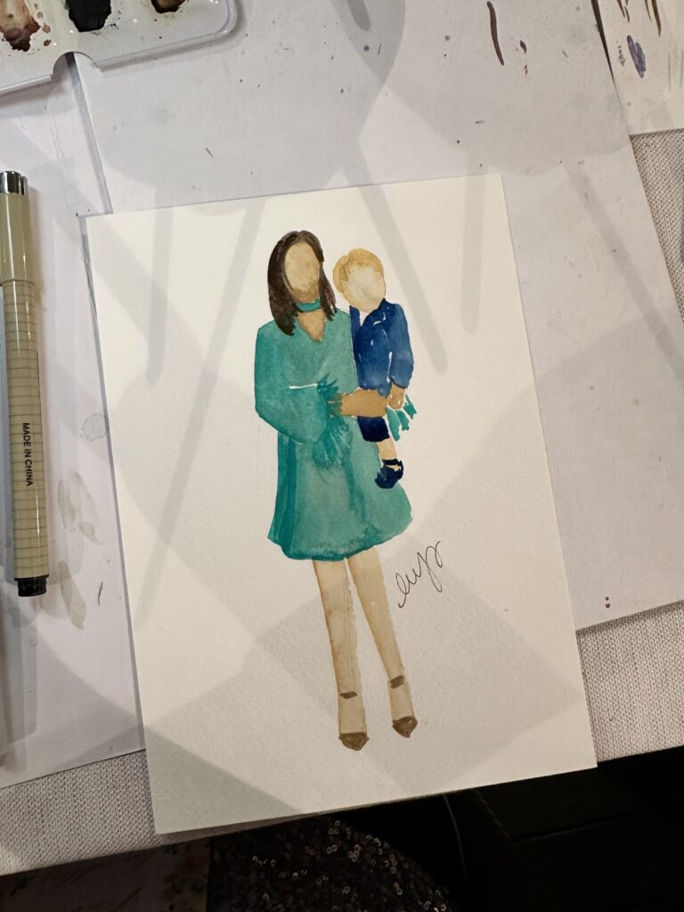 live wedding painter italy