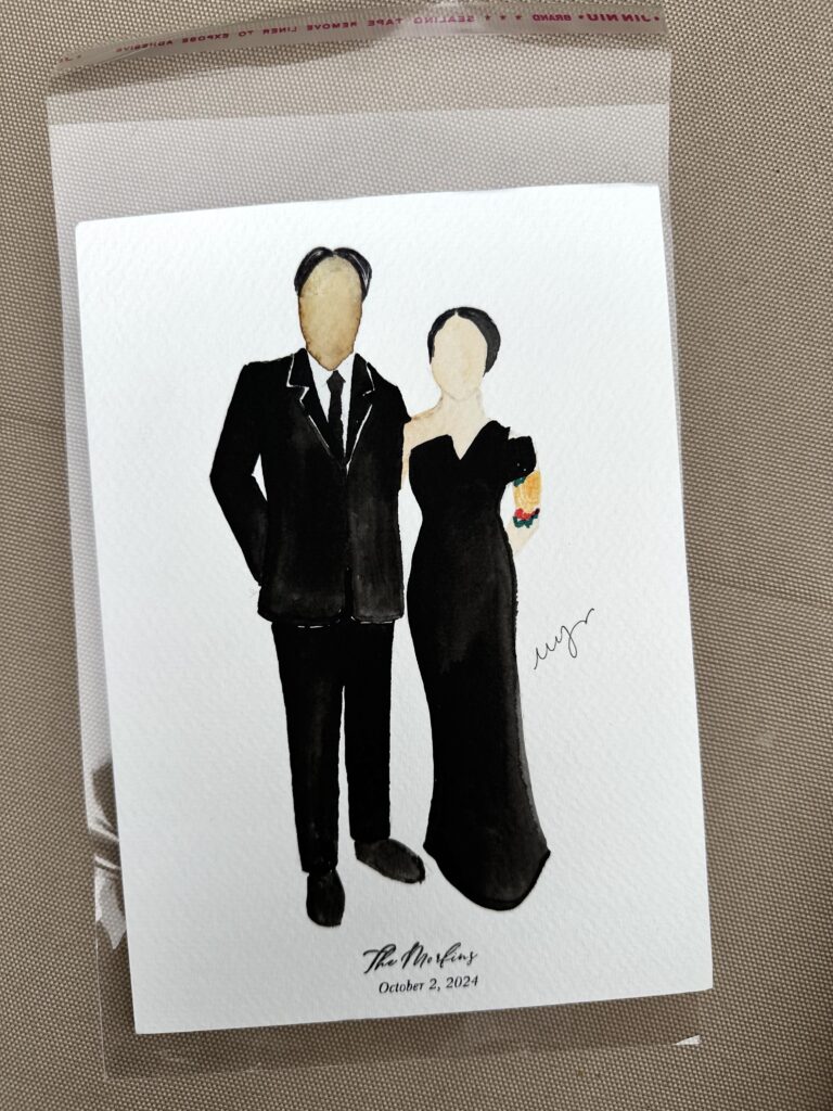 live wedding painter italy
