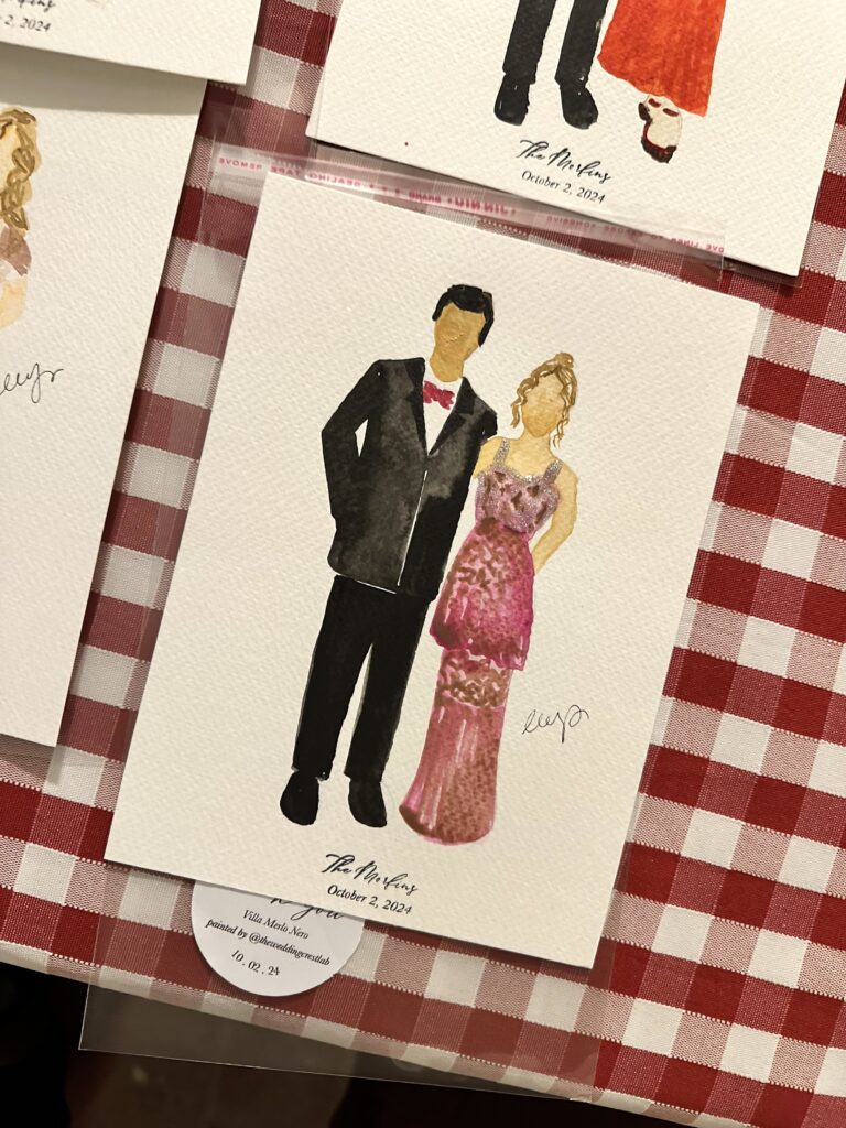live wedding painter italy