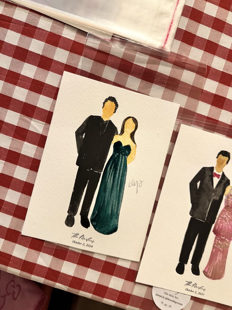 live wedding painter italy
