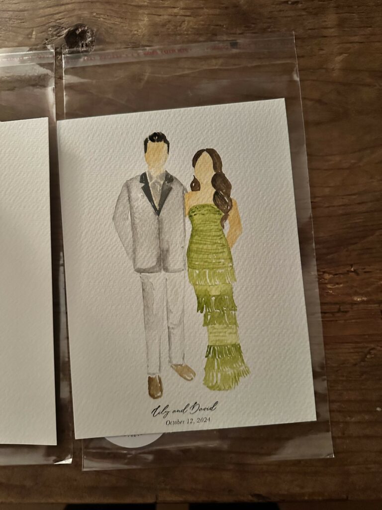 live wedding painter italy