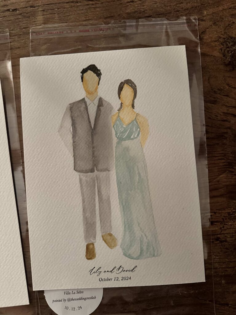 live wedding painter italy