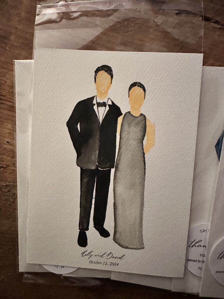 live wedding painter italy
