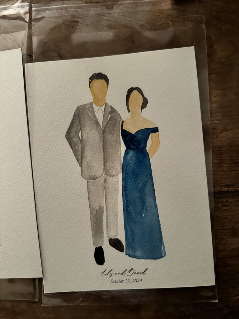 live wedding painter italy